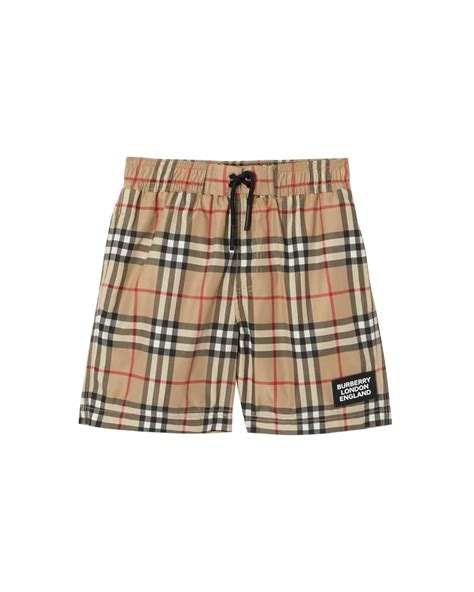 boys burberry trunks|Burberry boys swim trunks.